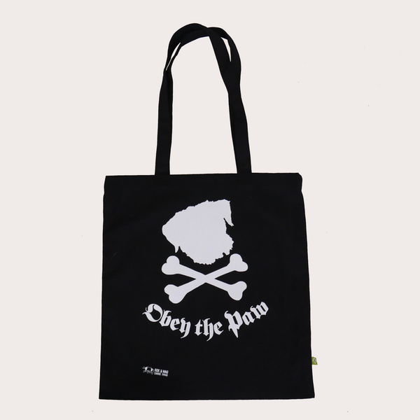Obey the Paw - tote bag